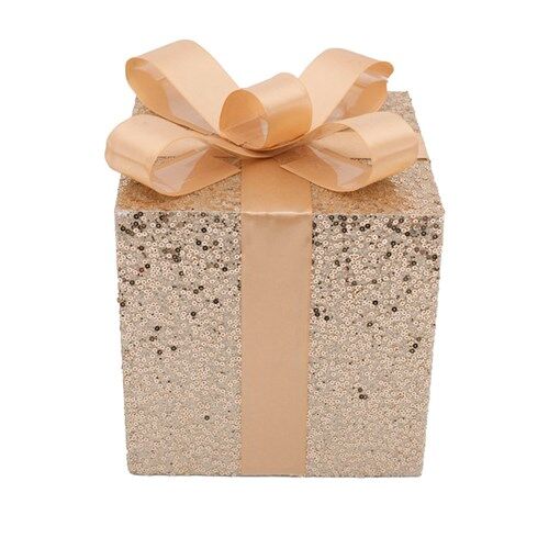Champagne Glitter Box
