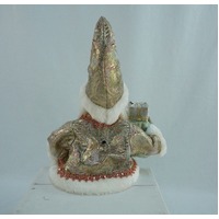 Santa Soft Green 40cm w/Music
