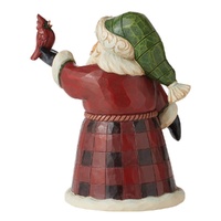 Buffalo Plaid Santa