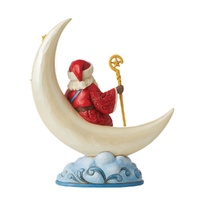 Santa on Moon