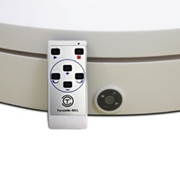 Rotating Christmas Tree Stand - White 60cm