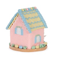 LED Easter House with Eggs