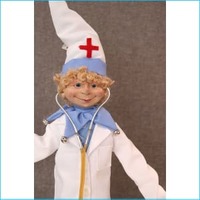Dr Elf with Stand 65cm