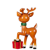 Cute Baby Reindeer w/Present 89cm