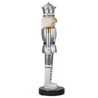 Nutcracker Silver & White 198cm