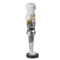 Nutcracker Soldier Silver & White 122cm