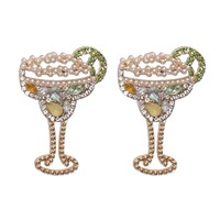Margaritaville Glasses Earrings