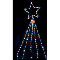 LED Waterfall Star 200l 3m Multi