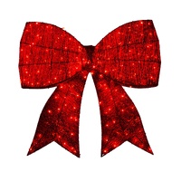 Christmas Bow with Lights