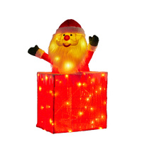 Santa Popping out of a Chimney!