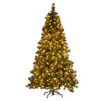 7.5FT Champagne Bristle Christmas Tree