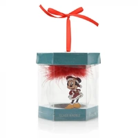 Disney Christmas Feather Bauble Minnie