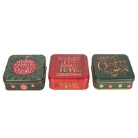 Metal Christmas Tins