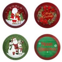 Chrostmas Tray - Round 34cm