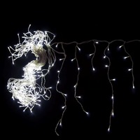 400 LED Icicles White