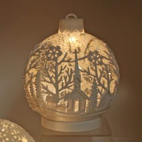 White Sphere Scene