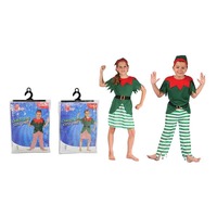 Elf Summer Costume 5pc Adults