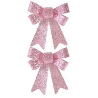 Sparkle Mesh Bow 2Pk
