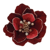 Jeweled Magnolia Clip