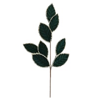 Velvet Leaf Stem 67cm