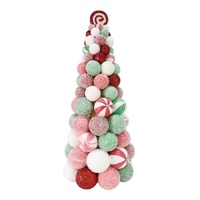 Sugar Peppermint Candy Cone Tree