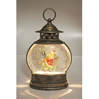 Lantern Round Grinch Skiiing