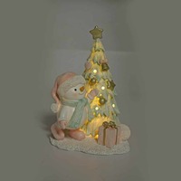 Snowmen with LED Tree