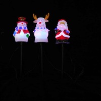 LED Disco Character Path Lights 3pc..