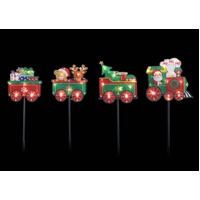 Solar Sleigh or Train Path Lights 50cm