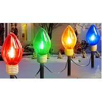 Solar Light Bulb Path Lights 42cm