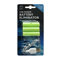 USB Battery Replacer 3pk AA..