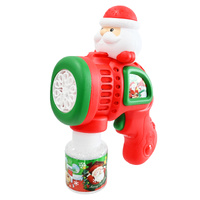 LED Bubble Gun Santa or Snowman
