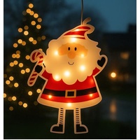 Santa Window Light 10 Warm White ..LED