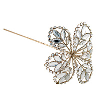 Champagne Glitter Flower Stem