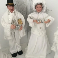 Carollers Silver & White