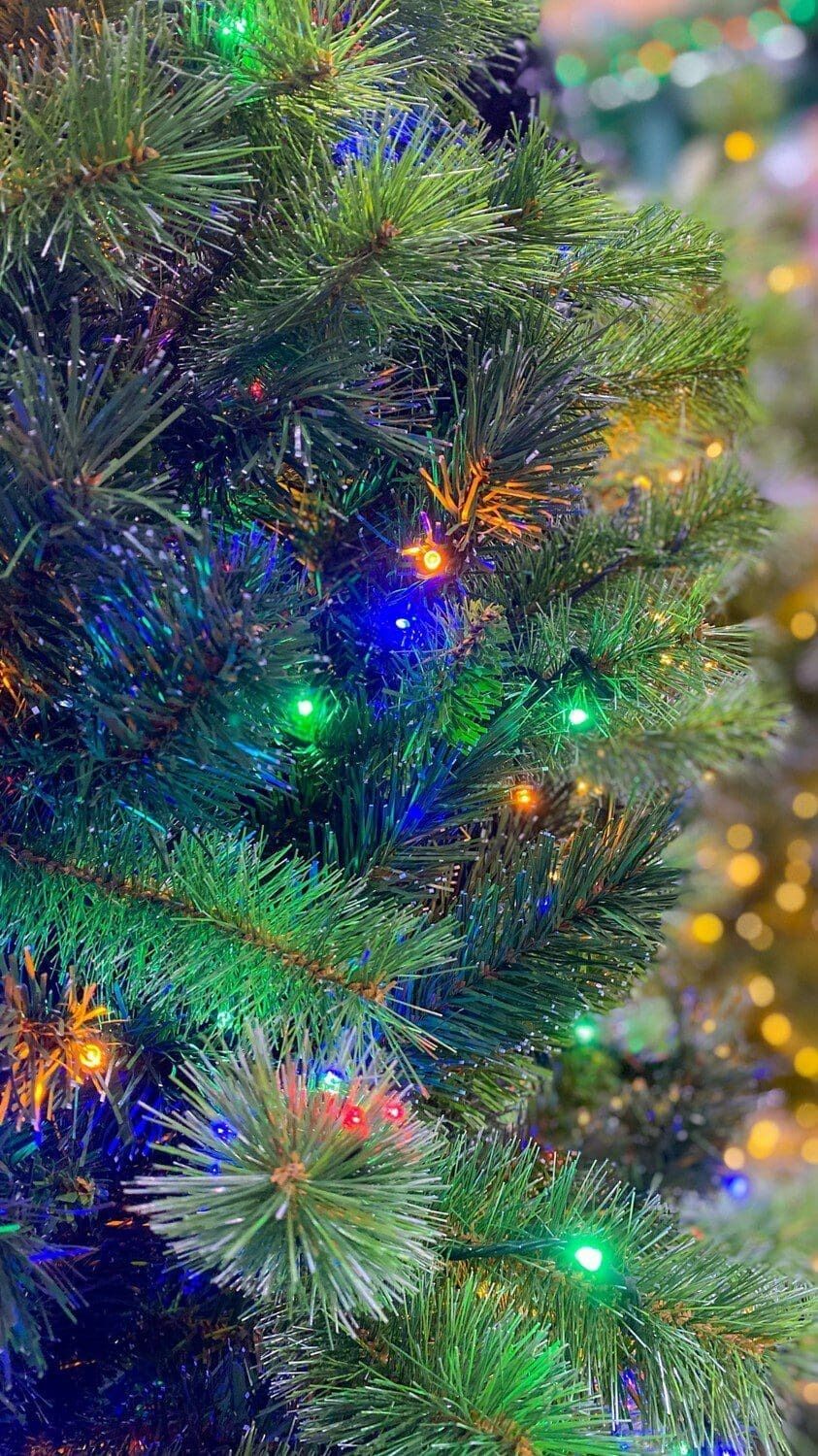 THC2343 was SO910668 6ft Carolina  LED 800 Warm White & Multi Lights. 764 Tips