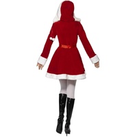 Miss Santa Costume with Hood Large