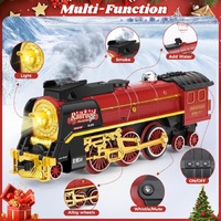 Steam Train Set with Lights & Steam Effect