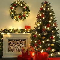 C9 Pinecone 50 Warm White - Green Cable