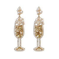 Bright & Bubbly Champagne Earring