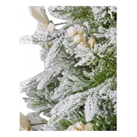 9ft (274cm) Frosted ColonialLED Tree