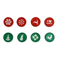 8PK Christmas Stamp