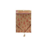 RUNNER GLITT BURLAP 3 ASST 180CM