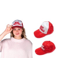 Baseball Cap Embroidered & Sequins