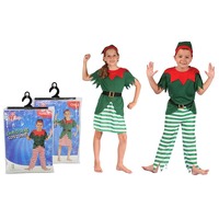 Elf Summer Costume 5pc Adults