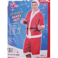 Summer Santa Suit 3pc Adults