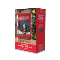 LED Musical Santa Letter Box