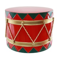 Metal Drum 3pc Set Traditional