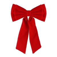 Flocked Double Bow