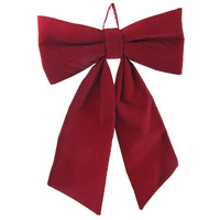 Flocked Bow